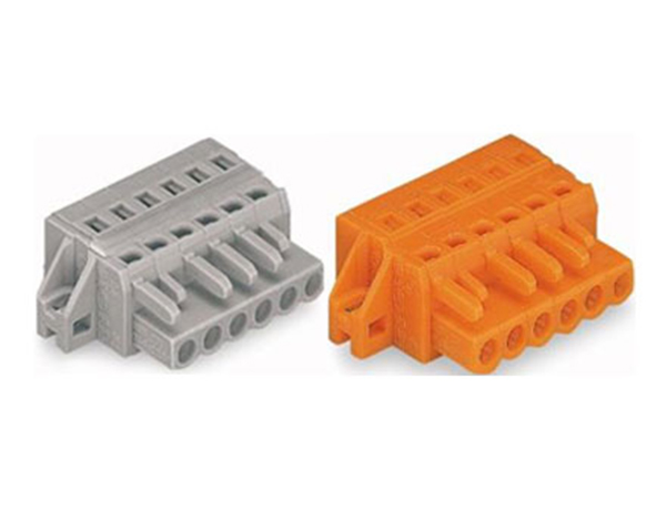 TCK5.0G、5.08系列孔型連接器帶固定器
